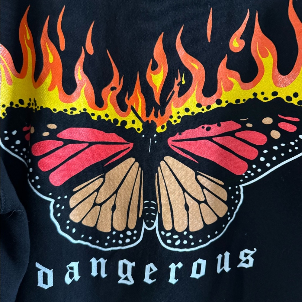Eldon Dangerous butterfly hoodie size Large - Picture 7 of 7